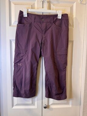 Arc'teryx Dusty Purple Cargo Crop Pants